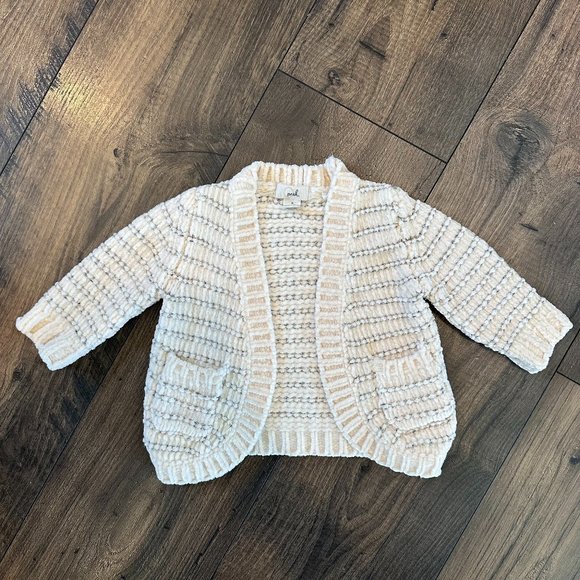 Peek Other - Peek Cream Baby Cardigan